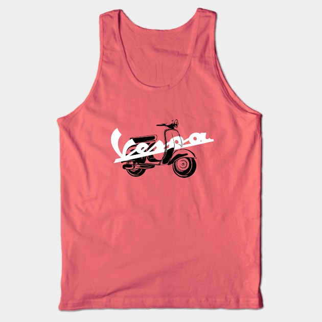 Vespa Classic Tank Top by vespatology